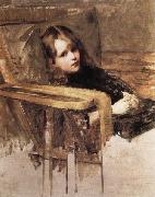 John William Waterhouse The Easy Chair USA oil painting reproduction